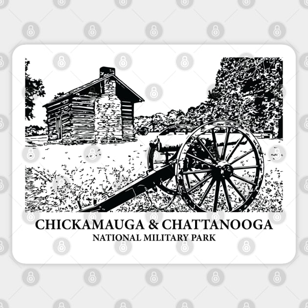 Chickamauga & Chattanooga National Military Park Sticker by Lakeric